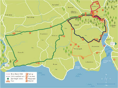 Map of Kilbrittain Trails